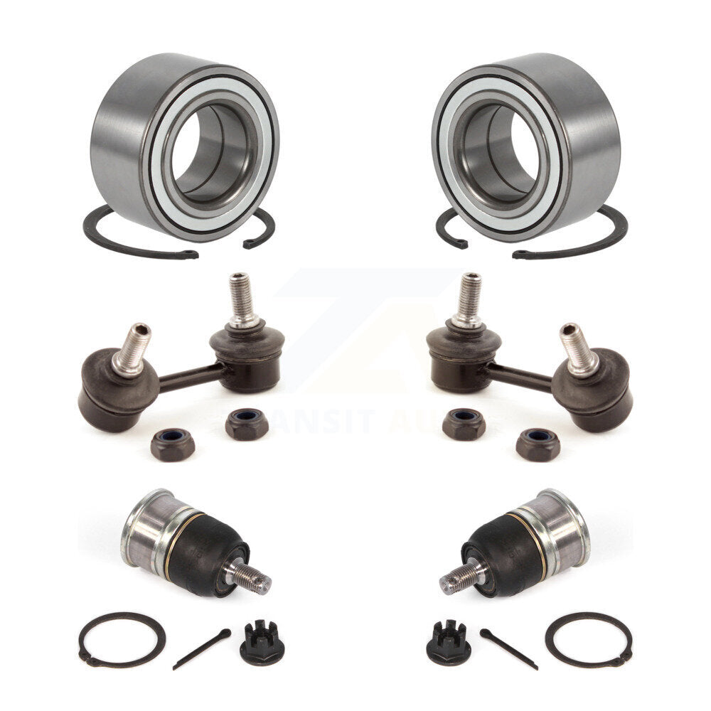 Bearing Lower Ball Joint & Sway Bar Link Front Kit For Honda Accord Acura TL CL