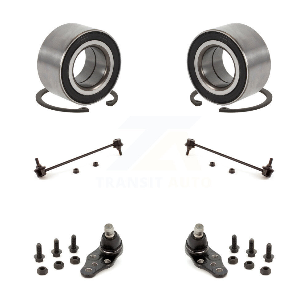Bearing Lower Ball Joint & Sway Bar Link Front Kit For 2004-2007 Chevrolet Optra