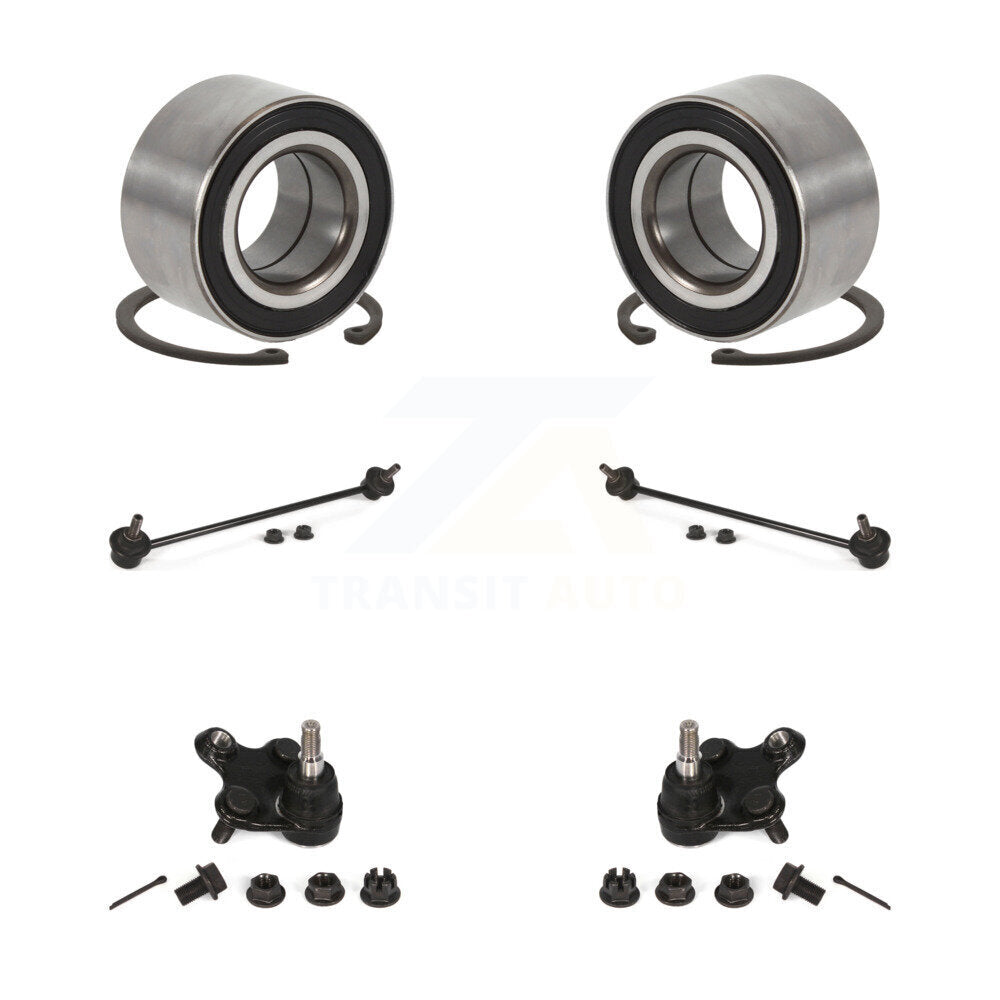 Wheel Bearing Lower Ball Joint Sway Bar Link Front Kit For Honda Civic Acura ILX