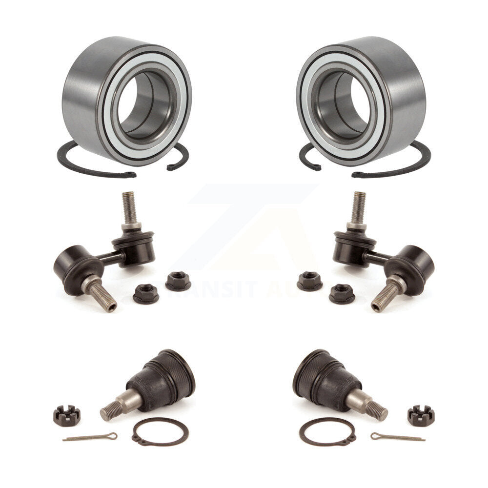 Wheel Bearing Lower Ball Joint Sway Bar Link Front Kit For Honda Civic Acura RSX