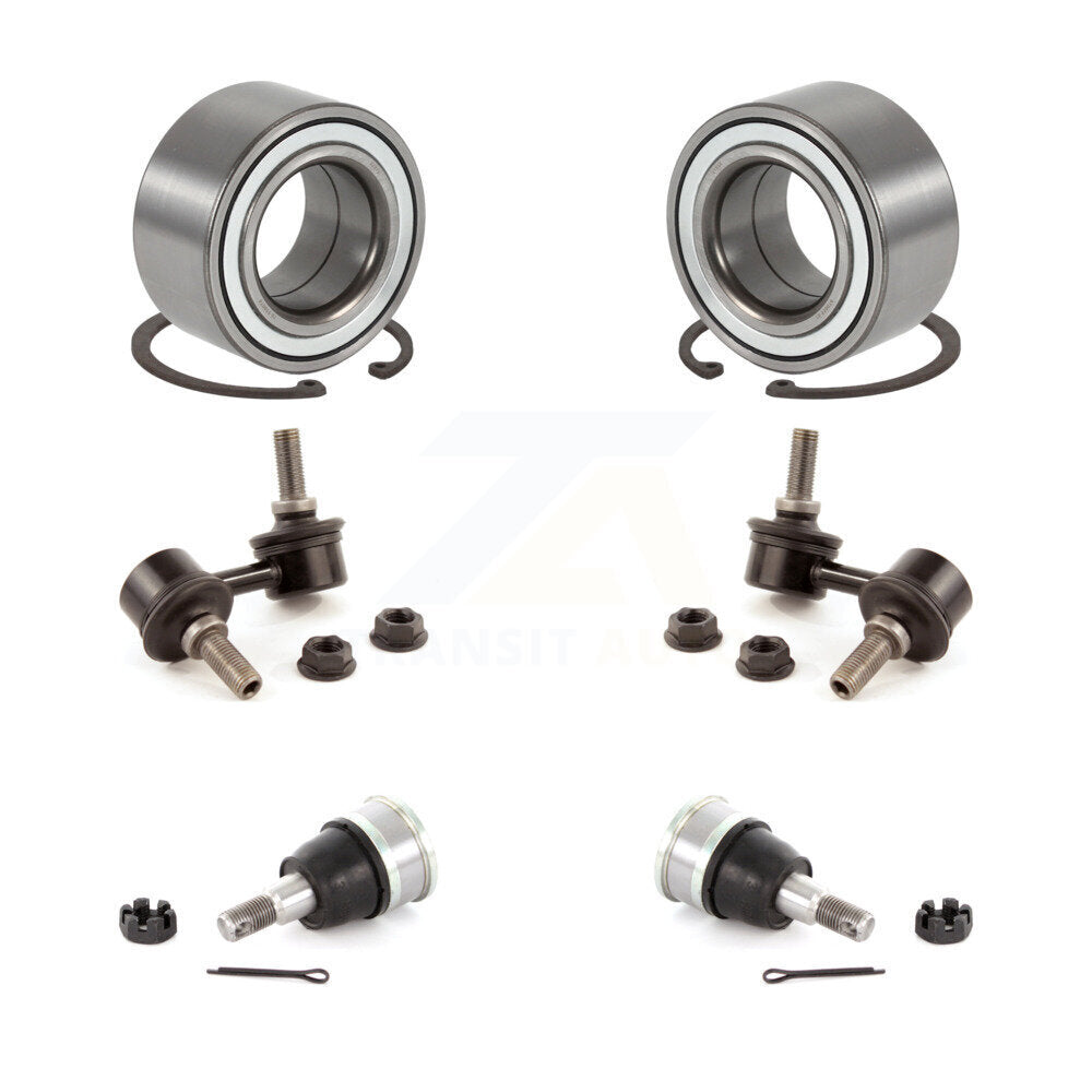 Wheel Bearing Lower Ball Joint Sway Bar Stabilizer Link Front Kit For Honda CR-V