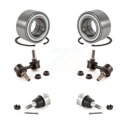 Wheel Bearing Lower Ball Joint & Sway Bar Link Front Kit For Honda CR-V Element