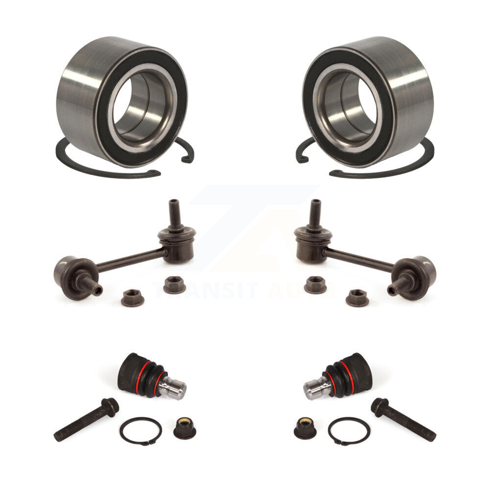 Wheel Bearing Lower Ball Joint Sway Bar Link Front Kit For 2007-2012 Mazda CX-7