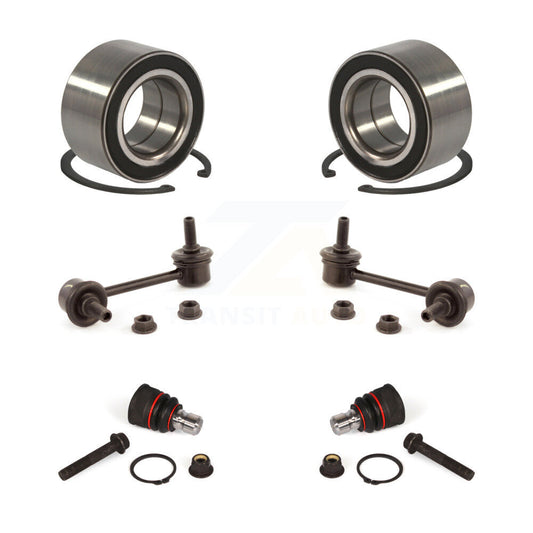 Wheel Bearing Lower Ball Joint Sway Bar Link Front Kit For 2007-2012 Mazda CX-7