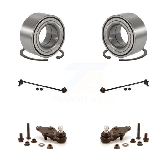 Bearing Lower Ball Joint And Link Front Kit For 2011-2012 Kia Optima GAS engine