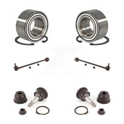 Wheel Bearing Lower Ball Joint Link Front Kit For 2003-2008 Hyundai Tiburon 2.0L