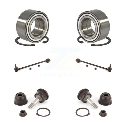 Wheel Bearing Lower Ball Joint Link Front Kit For 2003-2008 Hyundai Tiburon 2.0L