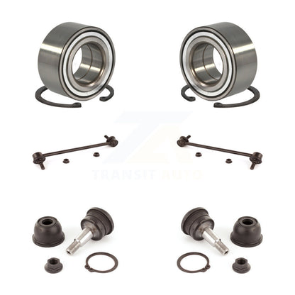 Wheel Bearing Lower Ball Joint Sway Bar Link Front Kit For Kia Spectra Spectra5