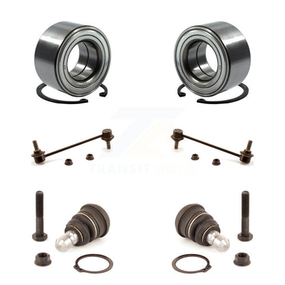 Wheel Bearing Lower Ball Joint & Sway Bar Link Front Kit For 2010-2013 Kia Soul