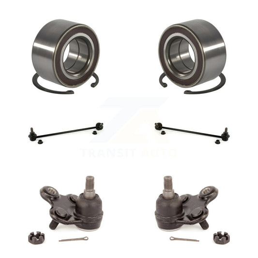 Bearing Lower Ball Joint And Link Front Kit For 2013-2018 Acura RDX Bolt-On Type