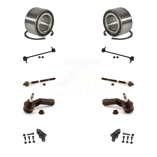 Bearing Lower Ball Joint Outer Inner Tie Rod End Link Front Kit For Ford Escape