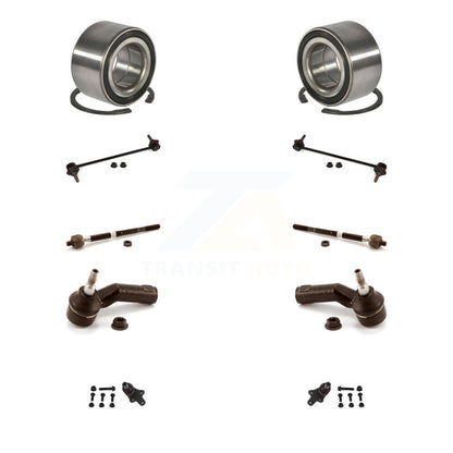 Bearing Lower Ball Joint Outer Inner Tie Rod End Link Front Kit (10Pc) For Ford