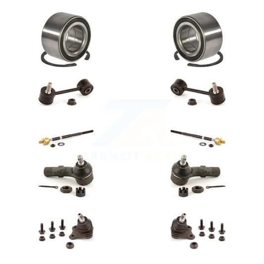 Bearing Lower Ball Joint Outer Inner Tie Rod End Link Front Kit (10Pc) For Jetta