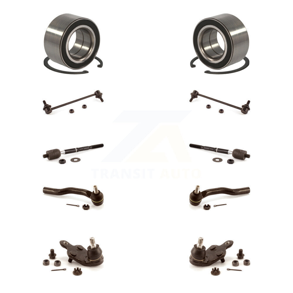 Bearing Lower Ball Joint Outer Inner Tie Rod & Link Front Kit For Toyota Avalon