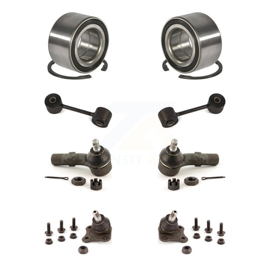 Bearing Lower Ball Joint Outer Tie Rod Link Front Kit (8Pc) For Volkswagen Jetta