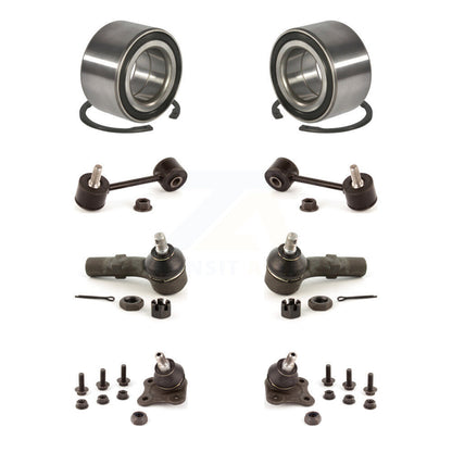 Bearing Lower Ball Joint Outer Tie Rod Link Front Kit (8Pc) For Volkswagen Jetta
