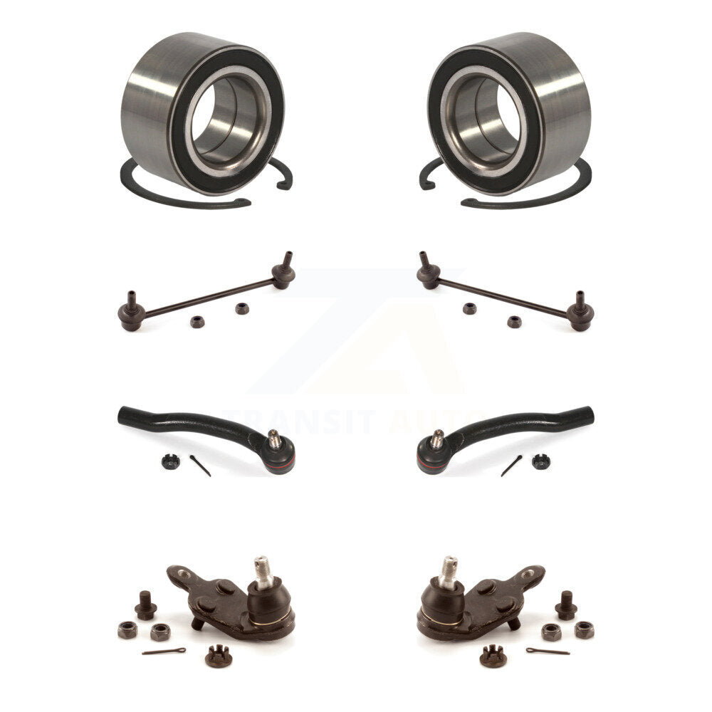 Bearing Lower Ball Joint Outer Tie Rod End Link Front Kit (8Pc) For Toyota Camry