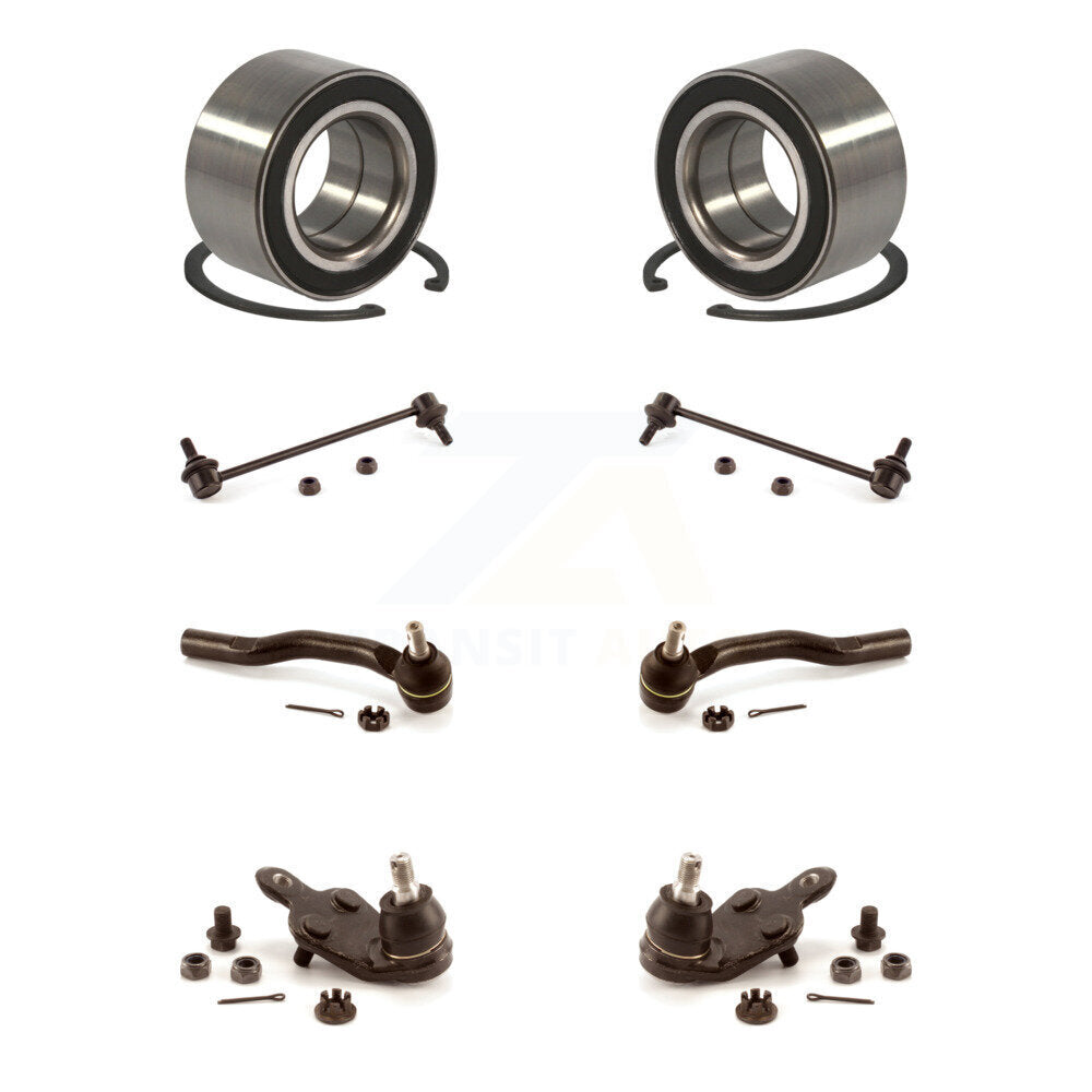 Bearing Lower Ball Joint Outer Tie Rod & Link Front Kit (8Pc) For Toyota Avalon