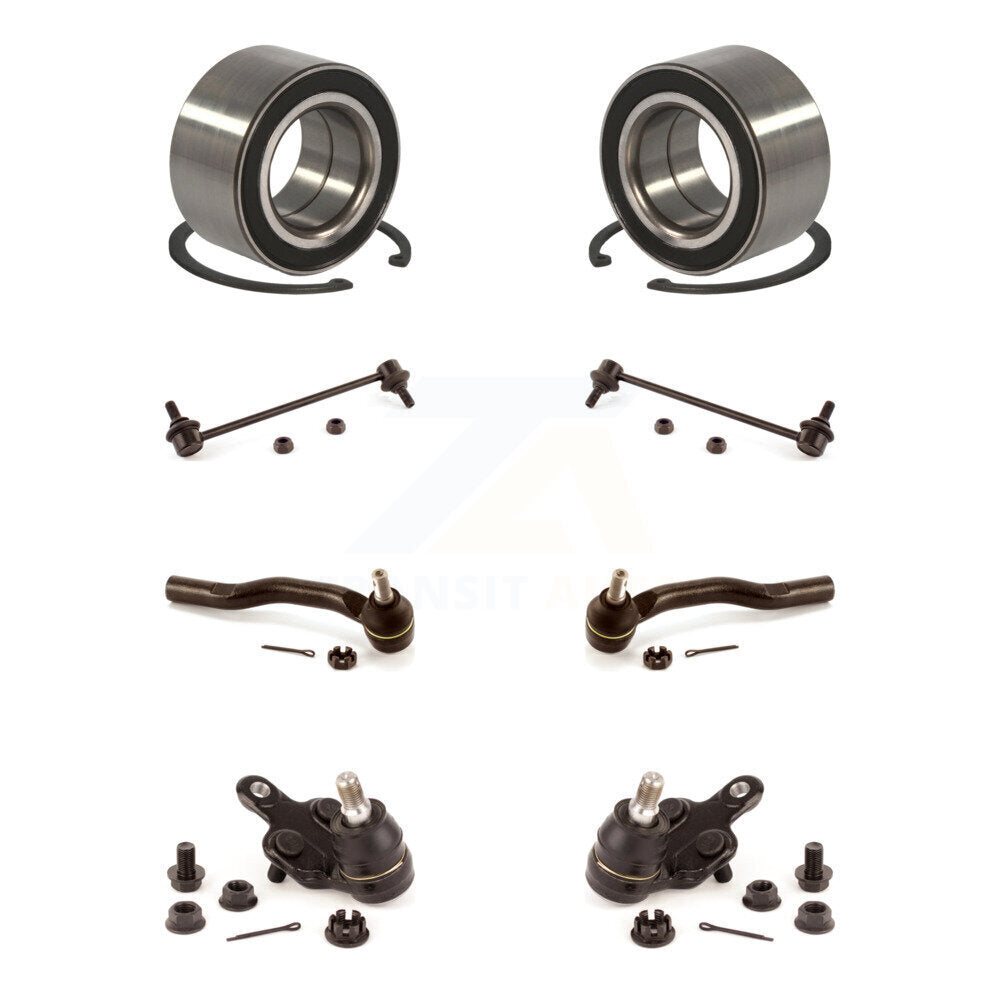Bearing Lower Ball Joint Outer Tie Rod End Link Front Kit (8Pc) For Toyota Camry