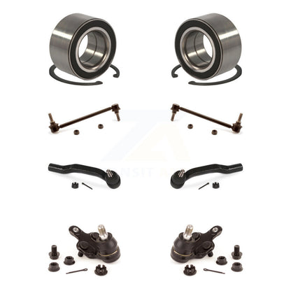 Bearing Lower Ball Joint Outer Tie Rod & Link Front Kit (8Pc) For Toyota Sienna