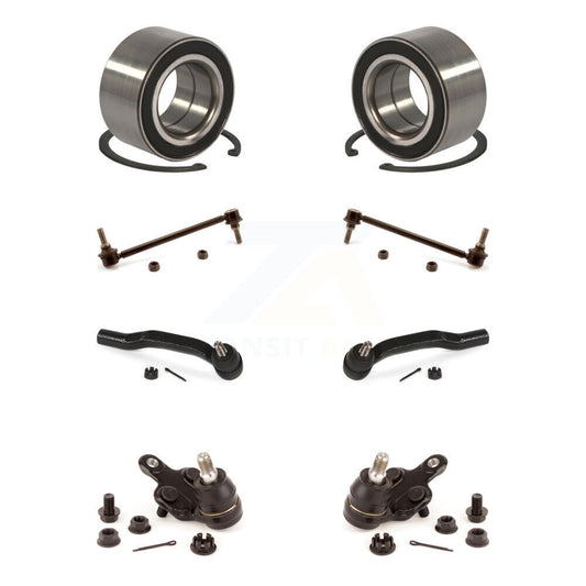 Bearing Lower Ball Joint Outer Tie Rod & Link Front Kit (8Pc) For Toyota Sienna