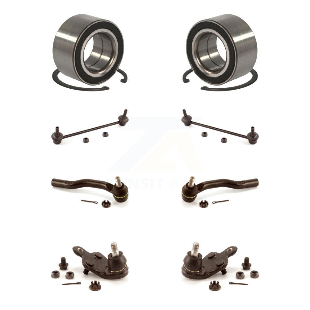 Bearing Lower Ball Joint Outer Tie Rod End Link Front Kit (8Pc) For Toyota Camry
