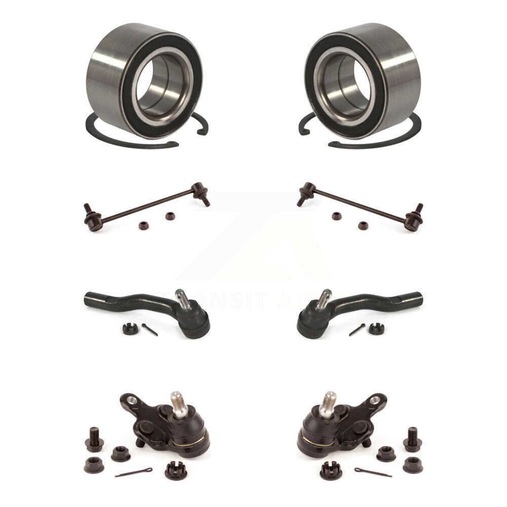 Bearing Lower Ball Joint Outer Tie Rod End Link Front Kit For Toyota Highlander