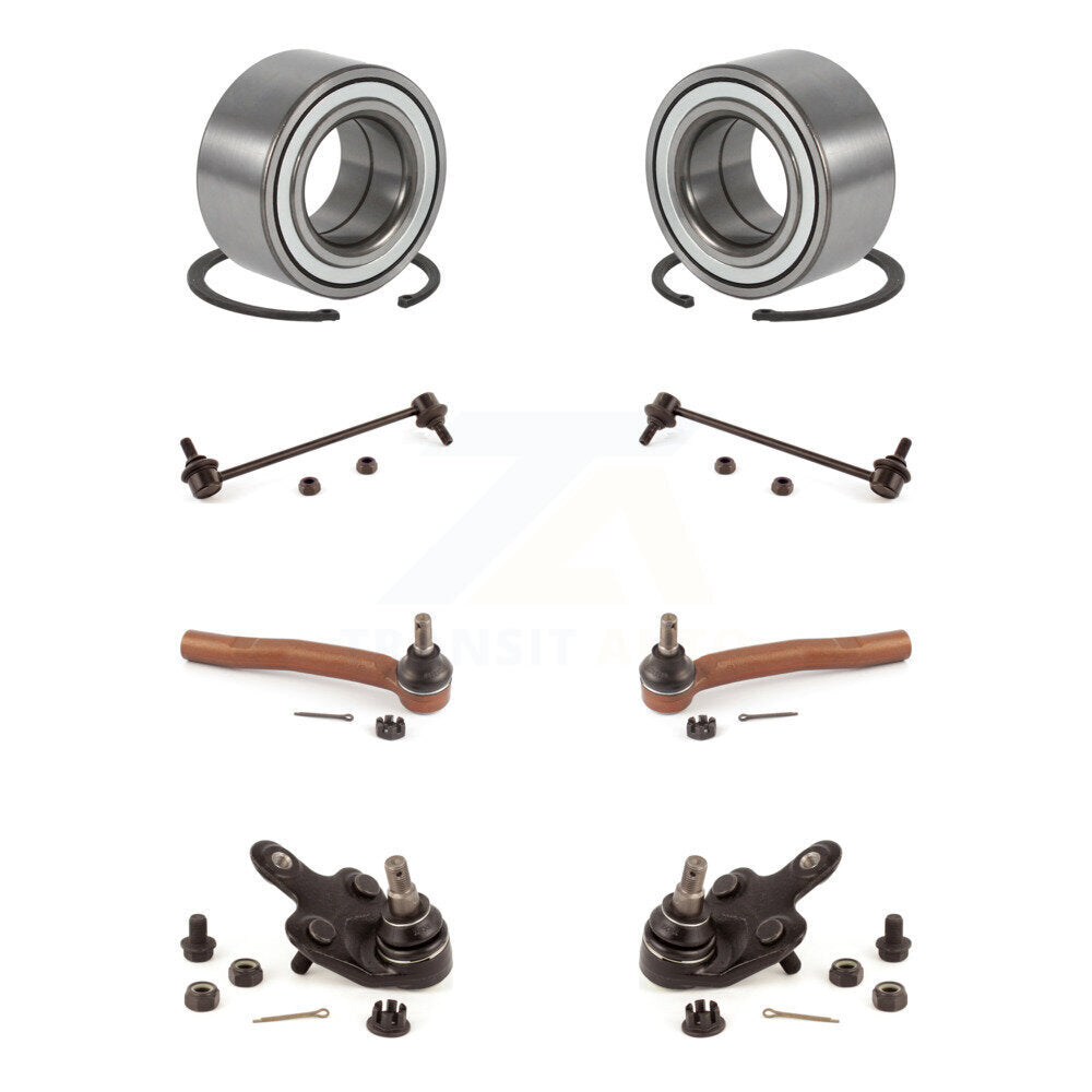 Bearing Lower Ball Joint Outer Tie Rod End Link Front Kit (8Pc) For Toyota Lexus