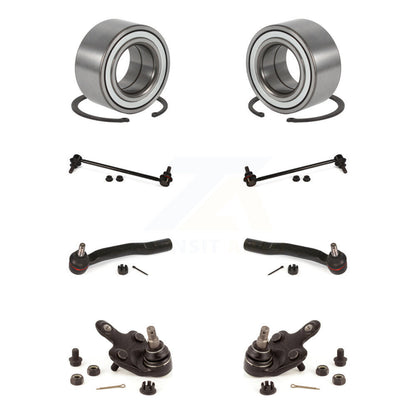 Bearing Lower Ball Joint Outer Tie Rod & Link Front Kit (8Pc) For Toyota Sienna