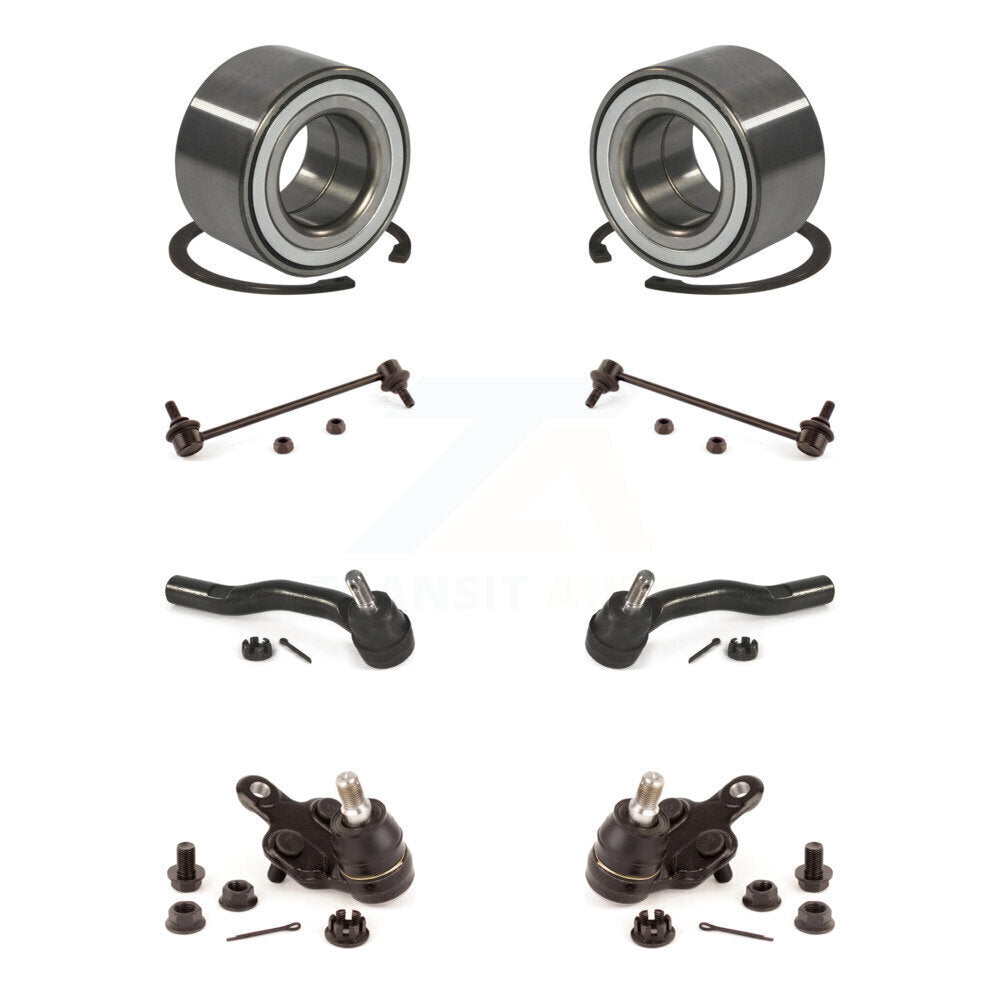 Bearing Lower Ball Joint Outer Tie Rod End Link Front Kit (8Pc) For Toyota Camry