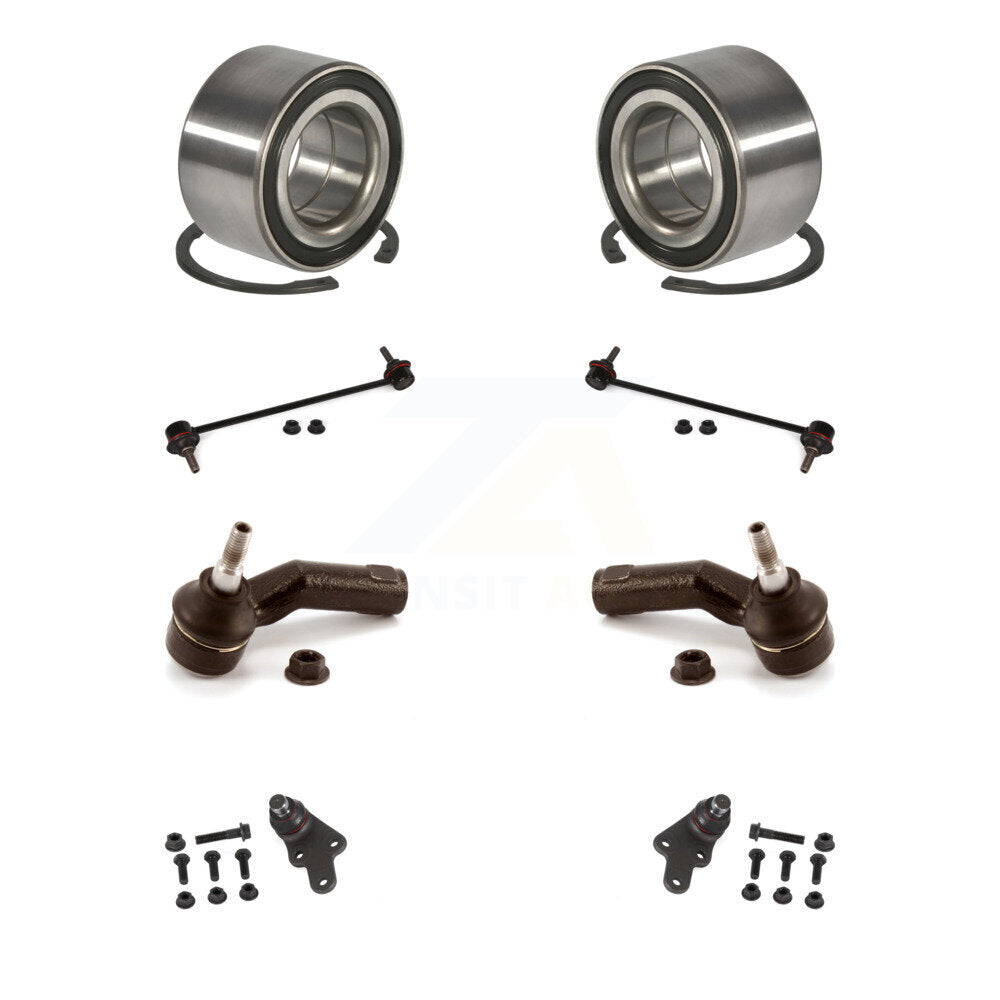 Bearing Lower Ball Joint Outer Tie Rod End Link Front Kit (8Pc) For Ford Escape