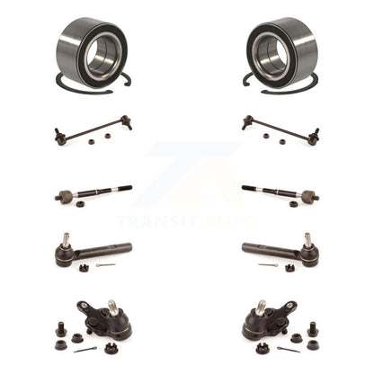 Bearing Lower Ball Joint Outer Inner Tie Rod End Link Front Kit (10Pc) For Lexus
