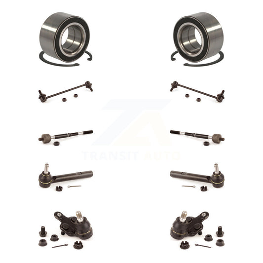 Bearing Lower Ball Joint Outer Inner Tie Rod End Link Front Kit (10Pc) For Lexus