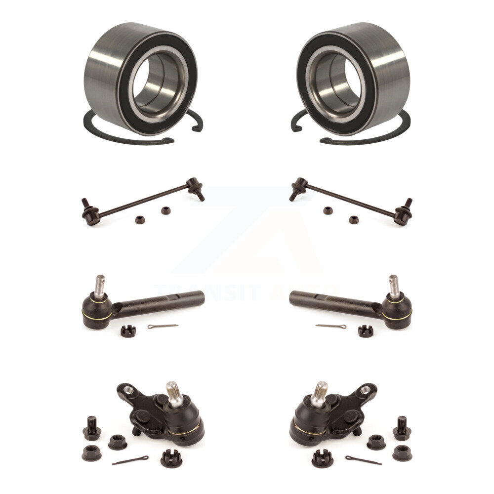 Bearing Lower Ball Joint Outer Tie Rod End Link Front Kit (8Pc) For Lexus RX350