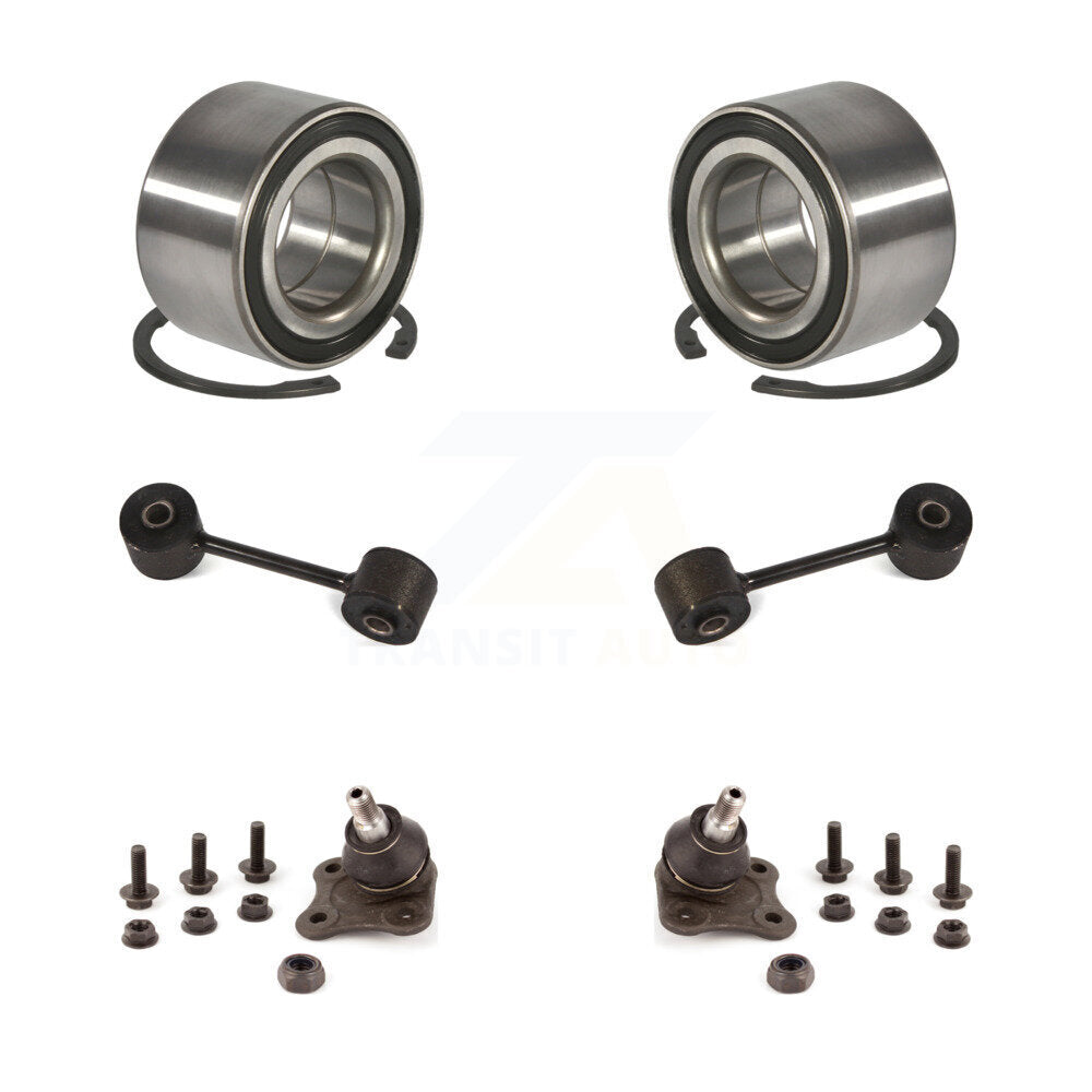 Bearing Lower Ball Joint & Link Front Kit For Volkswagen Jetta Golf City Beetle