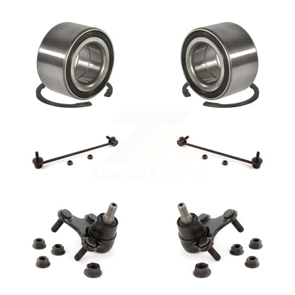 Wheel Bearing Lower Ball Joint Sway Bar Link Front Kit For Volkswagen Jetta GTI