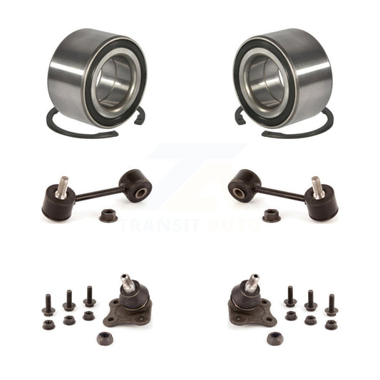 Wheel Bearing Lower Ball Joint & Link Front Kit For Volkswagen Jetta Golf Beetle