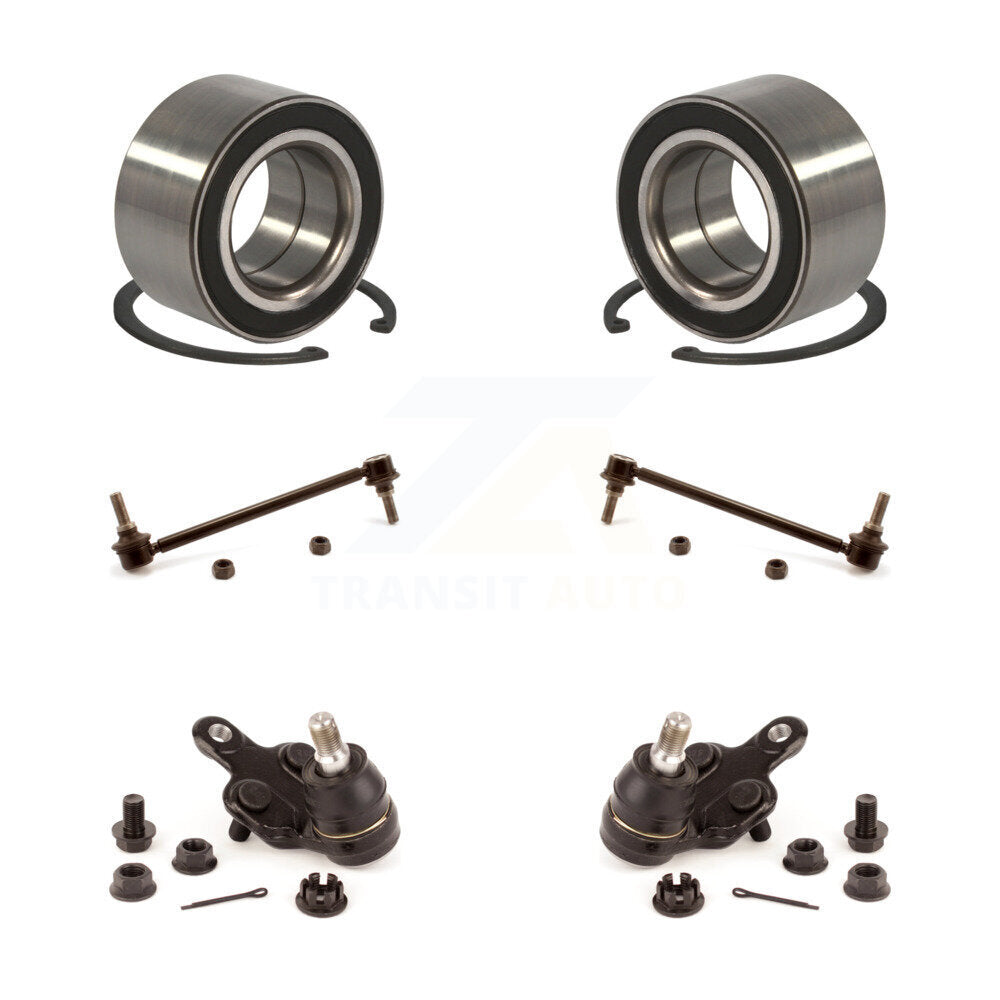 Bearing Lower Ball Joint And Sway Bar Link Front Kit For 2004-2010 Toyota Sienna