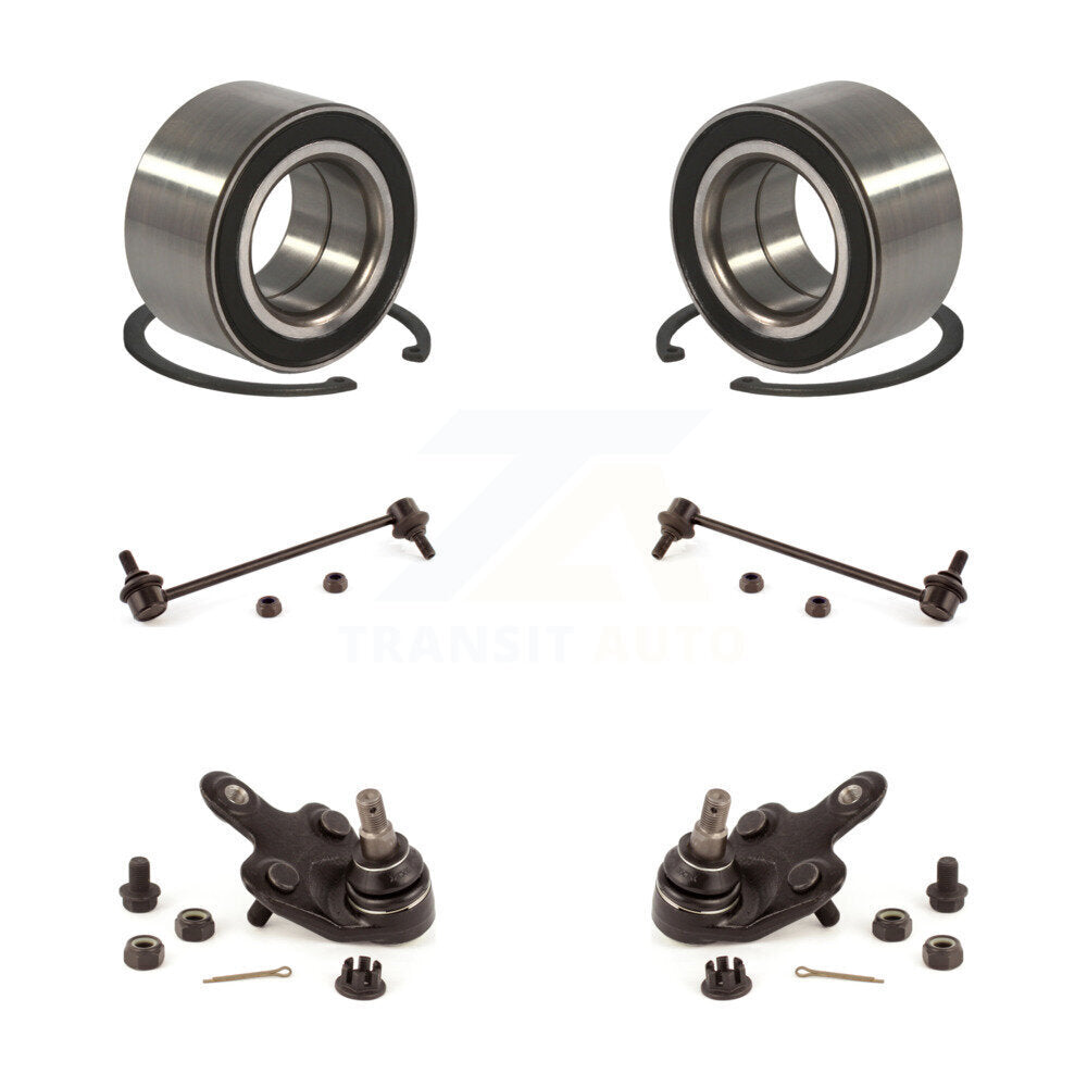 Bearing Lower Ball Joint And Sway Bar Link Front Kit For 2009-2016 Toyota Venza
