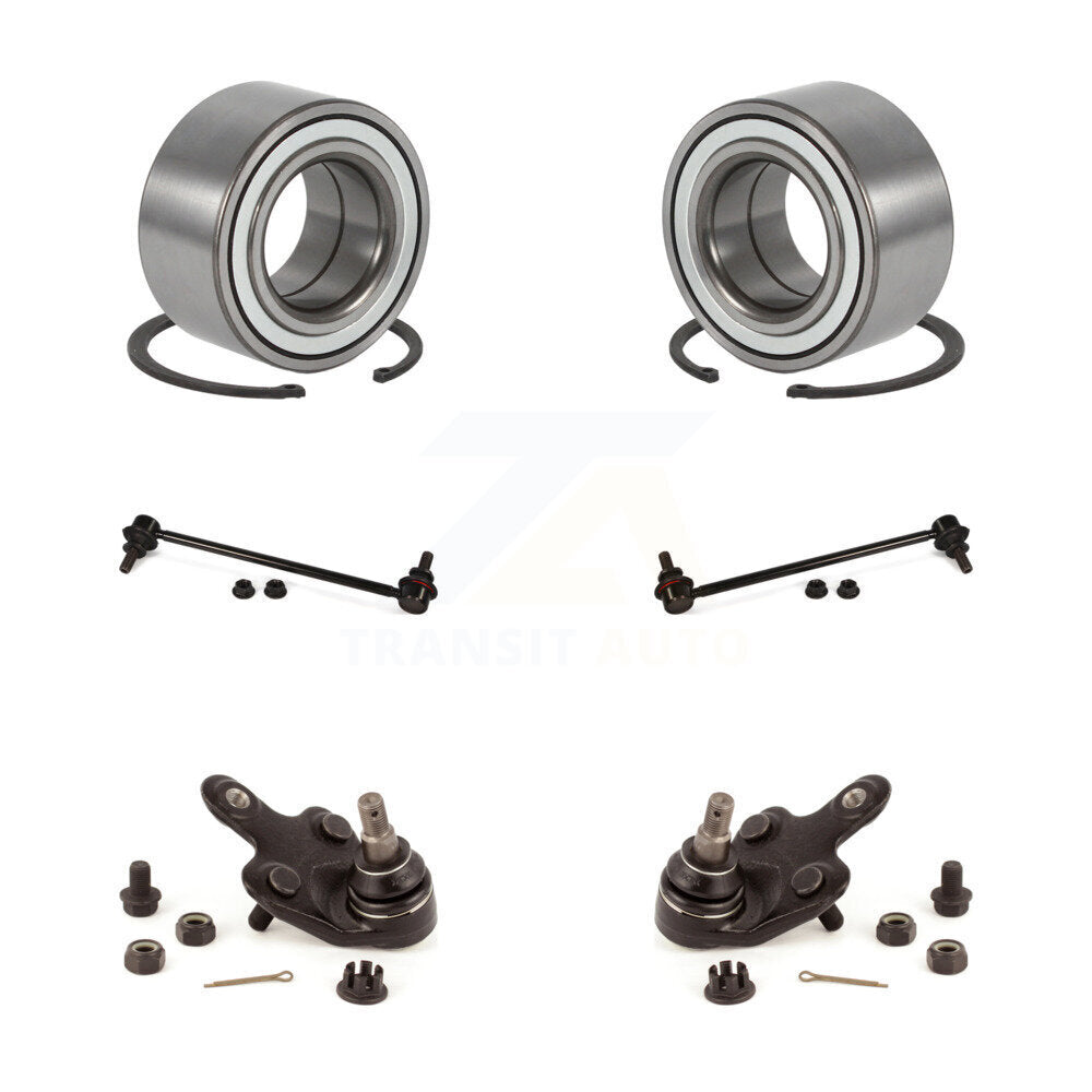 Bearing Lower Ball Joint And Sway Bar Link Front Kit For 2011-2020 Toyota Sienna