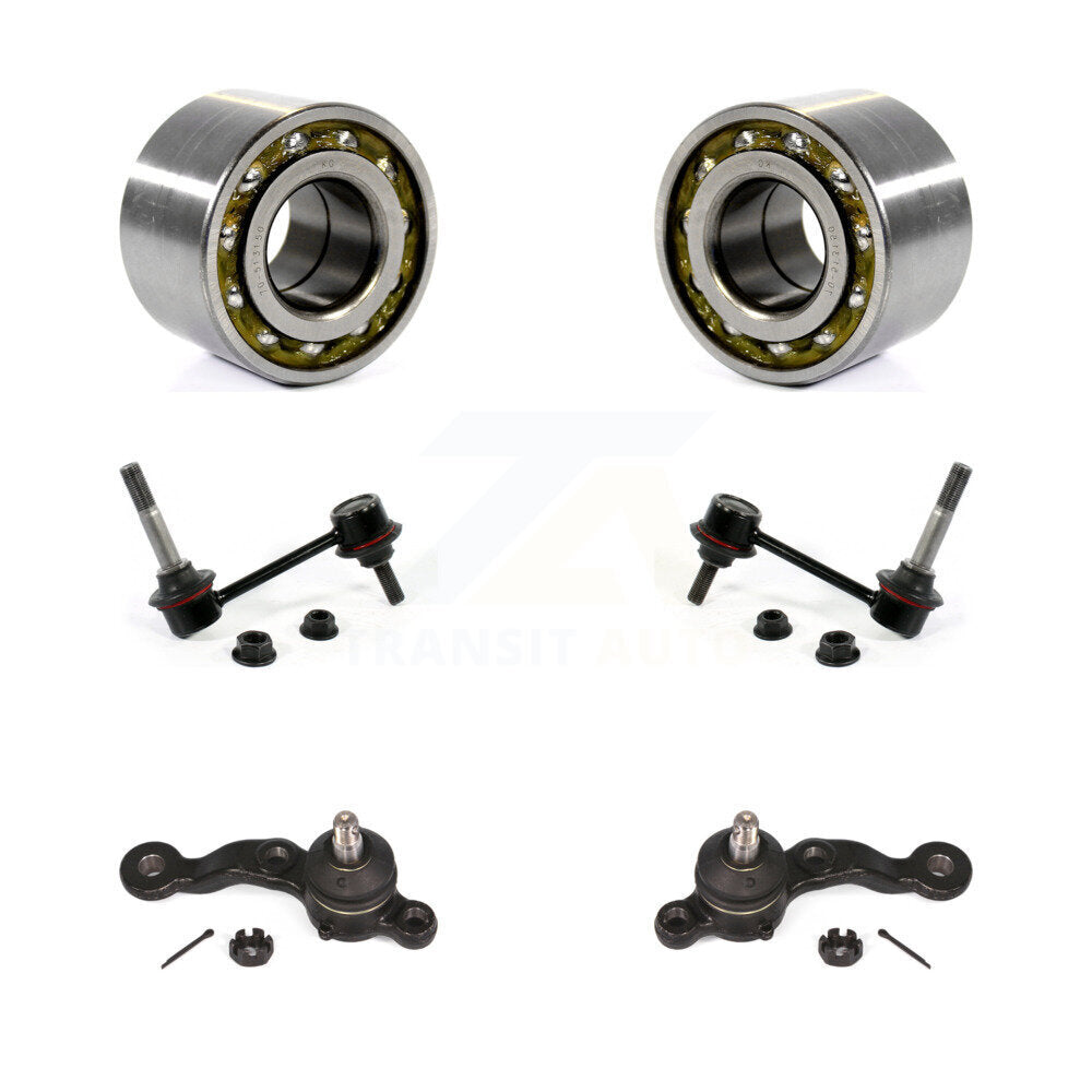 Wheel Bearing Lower Ball Joint Sway Bar Link Front Kit For 2001-2005 Lexus IS300
