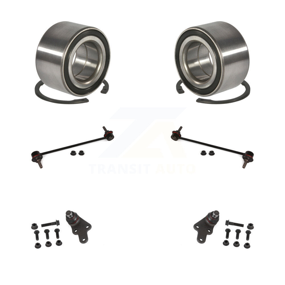 Wheel Bearing Lower Ball Joint Sway Bar Link Front Kit For 2013-2019 Ford Escape
