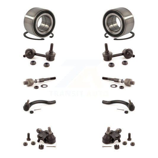 Bearing Lower Ball Joint Outer Inner Tie Rod Link Front Kit For Honda Civic 1.3L