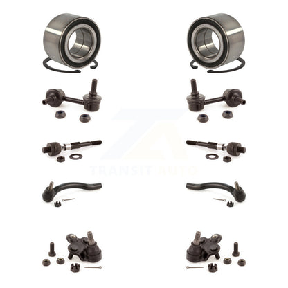 Bearing Lower Ball Joint Outer Inner Tie Rod Link Front Kit For Honda Civic 1.8L