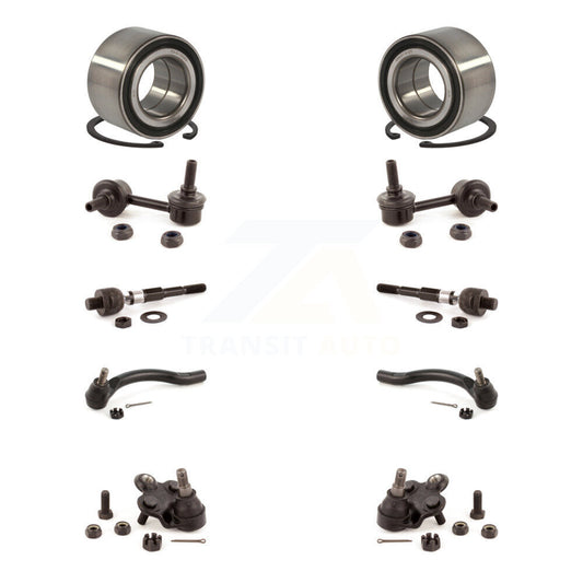 Bearing Lower Ball Joint Outer Inner Tie Rod Link Front Kit For Honda Civic 1.8L