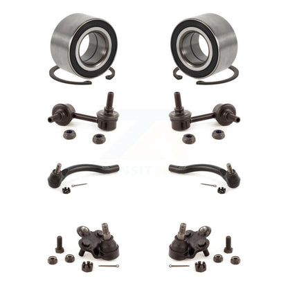 Bearing Lower Ball Joint Outer Tie Rod Link Front Kit (8Pc) For Honda Civic CSX