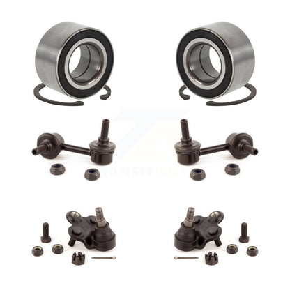 Bearing Lower Ball Joint Sway Bar Link Front Kit (6Pc) For Honda Civic Acura CSX