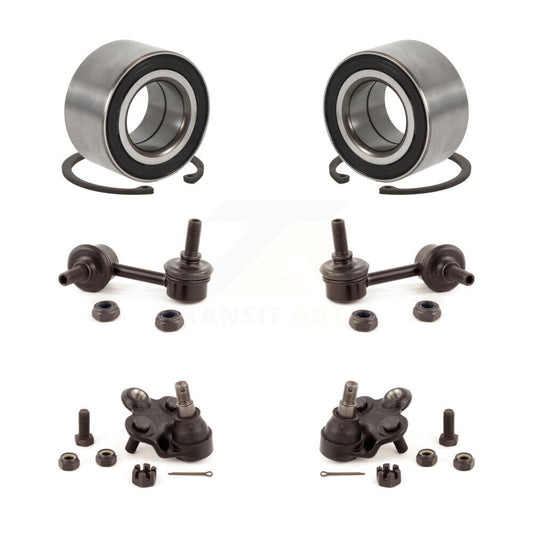 Bearing Lower Ball Joint Sway Bar Link Front Kit (6Pc) For Honda Civic Acura CSX