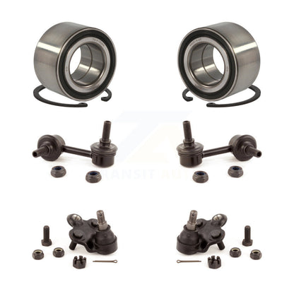 Bearing Lower Ball Joint & Link Front Kit (6Pc) For 06-11 Honda Civic 1.3L 1.8L