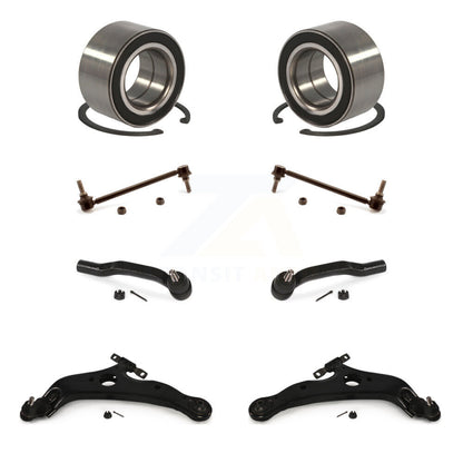 Bearing Lower Arm Outer Tie Rod Link Front Kit (8Pc) For 2004-2010 Toyota Sienna